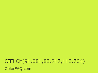 CIELCh 91.081,83.217,113.704 Color Image