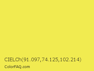 CIELCh 91.097,74.125,102.214 Color Image
