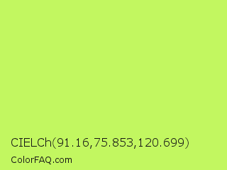 CIELCh 91.16,75.853,120.699 Color Image