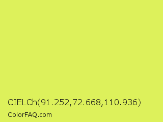 CIELCh 91.252,72.668,110.936 Color Image