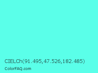 CIELCh 91.495,47.526,182.485 Color Image