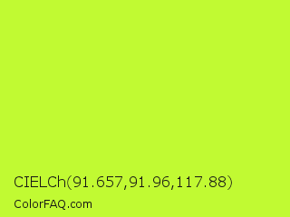 CIELCh 91.657,91.96,117.88 Color Image