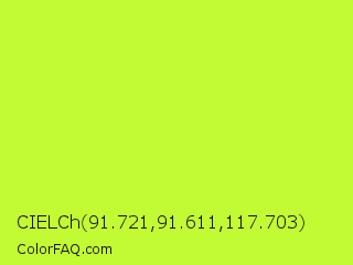 CIELCh 91.721,91.611,117.703 Color Image