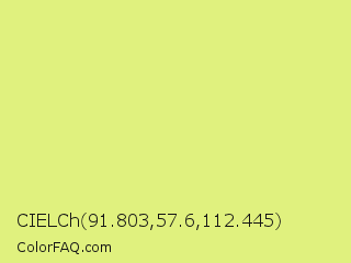CIELCh 91.803,57.6,112.445 Color Image