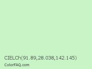 CIELCh 91.89,28.038,142.145 Color Image