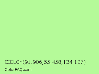 CIELCh 91.906,55.458,134.127 Color Image