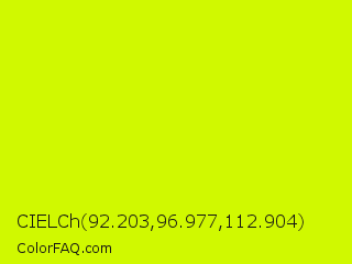 CIELCh 92.203,96.977,112.904 Color Image