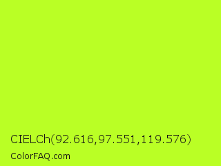 CIELCh 92.616,97.551,119.576 Color Image