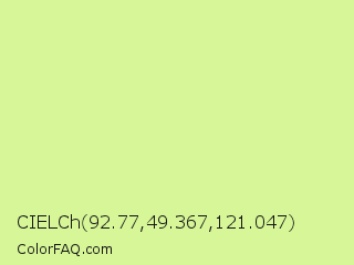 CIELCh 92.77,49.367,121.047 Color Image