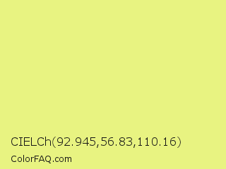 CIELCh 92.945,56.83,110.16 Color Image