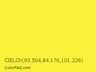 CIELCh 93.504,84.176,101.226 Color Image