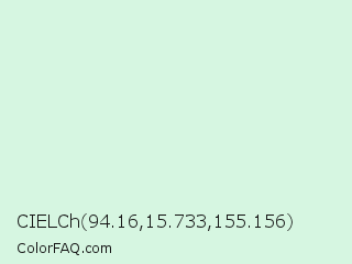 CIELCh 94.16,15.733,155.156 Color Image