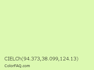 CIELCh 94.373,38.099,124.13 Color Image