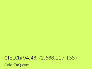 CIELCh 94.48,72.688,117.155 Color Image