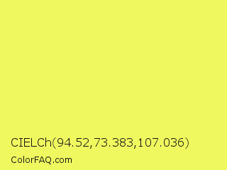 CIELCh 94.52,73.383,107.036 Color Image