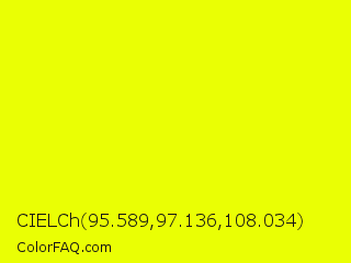 CIELCh 95.589,97.136,108.034 Color Image