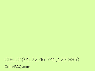 CIELCh 95.72,46.741,123.885 Color Image