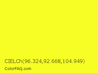 CIELCh 96.324,92.668,104.949 Color Image