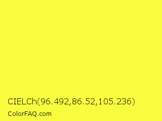 CIELCh 96.492,86.52,105.236 Color Image
