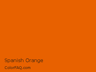 CMY 9,62,100 Spanish Orange Color Image