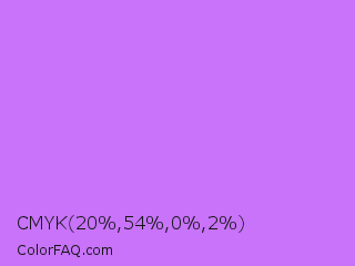 CMYK 20,54,0,2 Color Image
