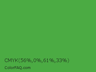 CMYK 56,0,61,33 Color Image