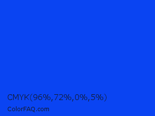CMYK 96,72,0,5 Color Image