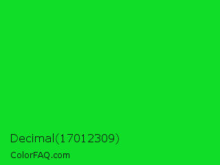 Decimal 17012309 Color Image
