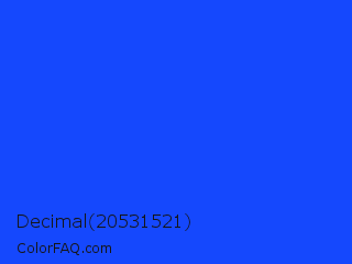 Decimal 20531521 Color Image