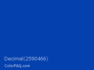 Decimal 2590466 Color Image
