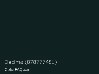 Decimal 878777481 Color Image