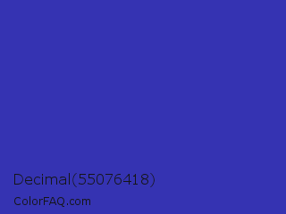 Decimal 55076418 Color Image