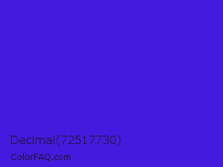 Decimal 72517730 Color Image