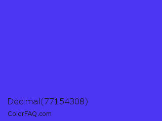 Decimal 77154308 Color Image