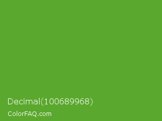 Decimal 100689968 Color Image