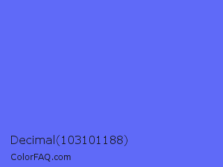 Decimal 103101188 Color Image