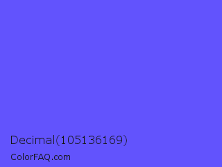 Decimal 105136169 Color Image
