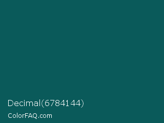 Decimal 6784144 Color Image