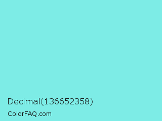 Decimal 136652358 Color Image