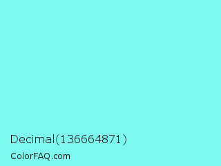 Decimal 136664871 Color Image