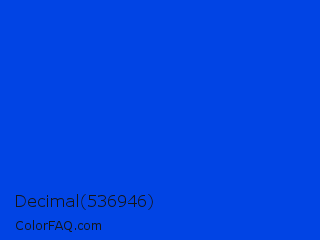 Decimal 536946 Color Image
