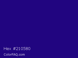 Hex #210580 Color Image