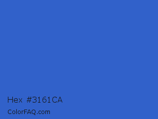 Hex #3161ca Color Image