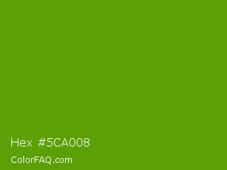 Hex #5ca008 Color Image