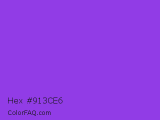 Hex #913ce6 Color Image