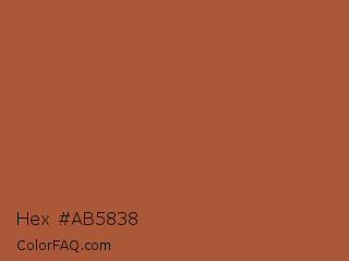 Hex #ab5838 Color Image