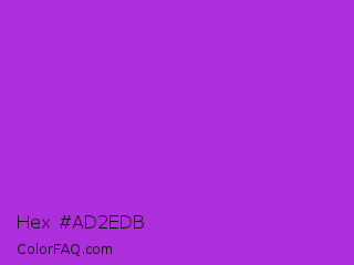 Hex #ad2edb Color Image