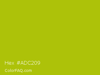 Hex #adc209 Color Image