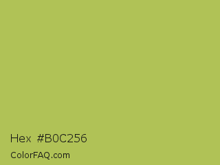 Hex #b0c256 Color Image