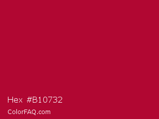 Hex #b10732 Color Image